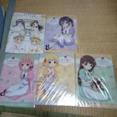 ご注文はうさぎですか?? ローソンコラボ クリアファイル クリアフォルダーセット