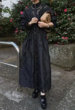 【新品タグ付き】AMERI BELTED TUCK PLEATS DRESS AK653_RD6240?$crop1254$