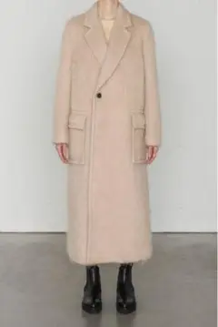 HYKE(ハイク)MOHAIR DOUBLE-BREASTED COAT