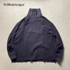 Willis&Geiger ハイネックコットンセーター タートルネックスウェット