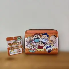 新品タグ付き　クレヨンしんちゃん 映画 財布 カードインケース付き