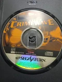 セガサターン ディスクのみ　クライムウェーブ　 SS　ゲームソフト