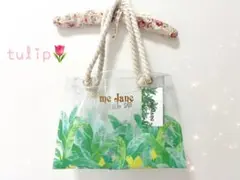 me Jane PVCプリントトート　プール　ビーチバッグ