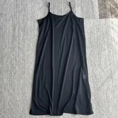 ブラック キャミワンピース Lサイズ