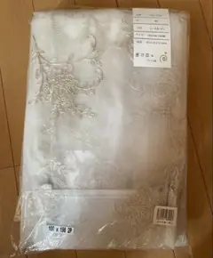 刺繍レースカーテン　新品未使用