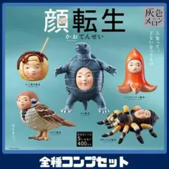 顔転生 全5種 コンプ セット