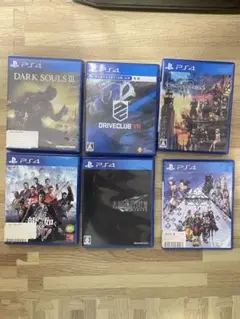 PS4 ゲームタイトル 6本セット