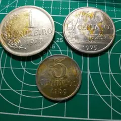 3541【ブラジル】5センターボ　硬貨　コイン　古銭　150枚セット 000000003244.jpg