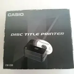 カシオ CASIO CW-E60 ディスクタイトルプリンター