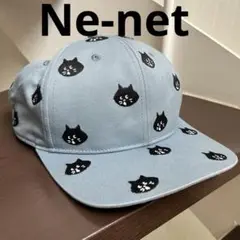 『新品』ネネット Ne-net 総柄　刺繍　キャップ　にゃー ニューエラ×ネ・ネットの「にゃー」、コラボキャップ登場