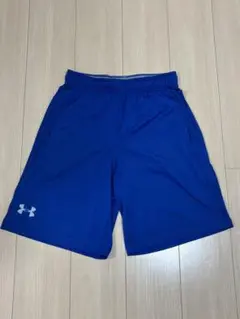 UNDERARMOUR 青 ショートパンツ Mサイズ