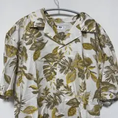 UNIQLO 花柄 半袖シャツ Sサイズ