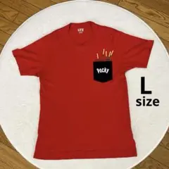 UNIQLO　ユニクロ　Pocky　ポッキー　UTコラボ　Tシャツ　L　メンズ