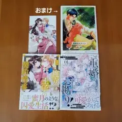 重婚なんてお断り! &魔女と王子の契約情事　TSUTAYA特典&夏草のメルヘン