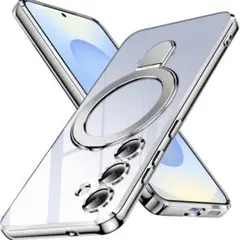 Galaxy S25 用 ケース 強力マグネット スタンド機能付き