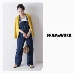 FRAMeWORK フレームワーク デニムオーバーオール