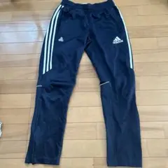 adidas パンツ ネイビー ストライプ　160㎝