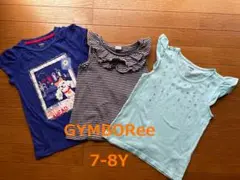 GYMBOREE TOPS3点セット(7-8Y)