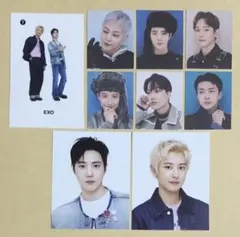 SMTOWN EXO シール ステッカー 証明写真 セット トレカ