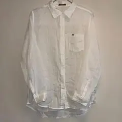 【美品】Asrabbit シアーシャツ ホワイト