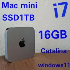 APPLE Mac mini i7/16GB/win/Mac/SSD1TB