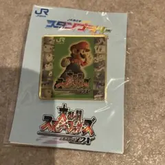 非売品　マリオ　ピンバッジ　大乱闘スマッシュブラザーズDX