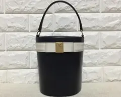 no9940 クレージュ 本革 レザー バケツ型 ハンドバッグ