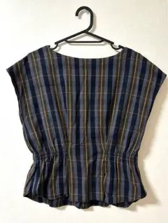 YECCA VECCA チェックブラウス