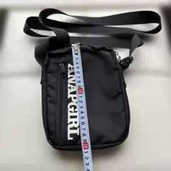 ANAPGIRL 黒 ショルダーバッグ