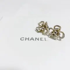 CHANEL クルーズコレクション silver925 カメリアピアス