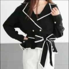 新品　Julia　boutique ジュリアブティック　パイピング　ジャケット