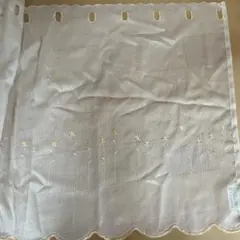 未使用　SINCOL 花柄刺繍 レースカーテン