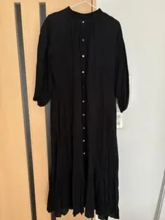 SLOBE IENA 黒 ロングワンピース 38