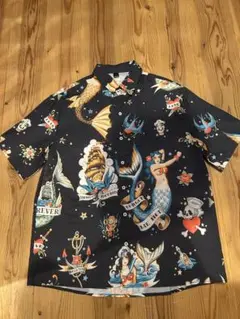 美品アロハシャツ　Ｍ