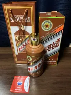 1976年 未開栓 五星ラベル マオタイシュ 人民公社茅台酒2 本 1976年 未開栓 五星ラベル マオタイシュ 人民公社茅台酒2 本