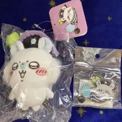 【68】ちいかわアドベンチャー・お台場　アクリルスタンド＆マスコット　モモンガ柄