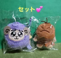 紫々丸くん・カタグリくん♥マスコット♥セット♥わかさ生活