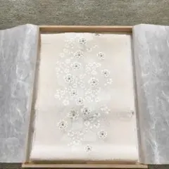 hiro様 箱無し刺繍半襟 桜市松