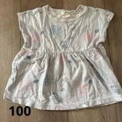アンパンマン　半袖　Tシャツ　ノースリーブ　女の子　　　コキンちゃん　100