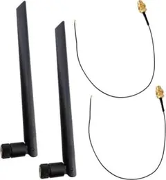 Wi-fi アンテナとケーブル NGFF M.2 6dBi 無線LAN MHF4