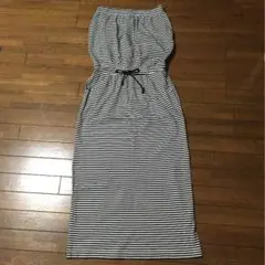 フェリシモhaco. ボーダーマキシワンピ M