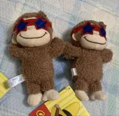 おさるのジョージ　赤いほっぺマスコット パーティー