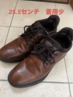 着用回数少　CEDAR CREST ブラウン レースアップシューズ