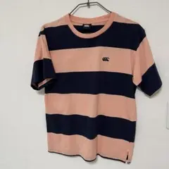 canterbury ストライプ Tシャツ Sサイズ