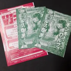 ワンピースカード モンキー・D・ルフィ　応募者全員サービス　Vジャンプ付録