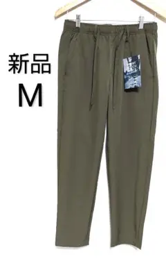 【新品】さらさらタッチ 速乾 ストレッチ イージーパンツ カーキ Mサイズ