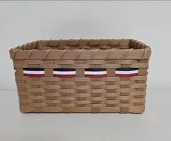 エコクラフト　小物入れ　かご