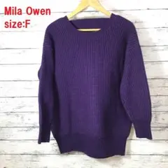 Mila Owen バックオープンニット 3091 ★