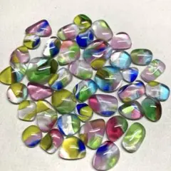 琉球ガラスナギット40個【カラフルMIX】