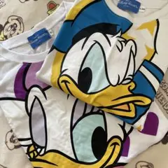 ディズニーリゾートＴシャツ　ドナルドデイジー親子セット